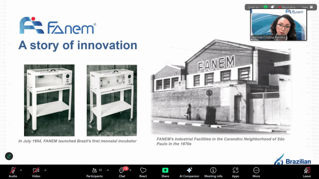 Apresentação Fanem para o mercado Queniano
